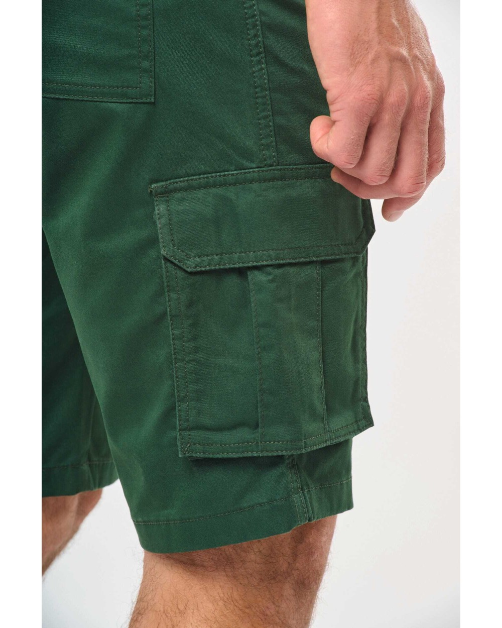 Bermuda's & Shorts WK. DESIGNED TO WORK Ecologische heren bermuda met meerdere zakken voor bedrukking &amp; borduring