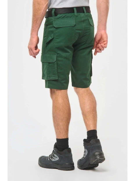 WK. DESIGNED TO WORK Bermuda multipoches écoresponsable homme  personnalisable