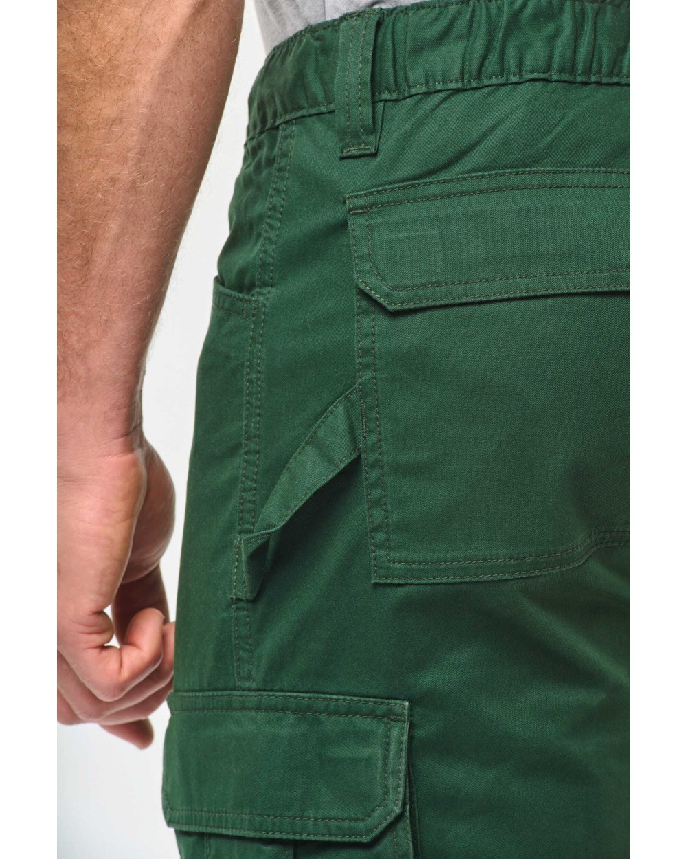Bermuda's & Shorts WK. DESIGNED TO WORK Ecologische heren bermuda met meerdere zakken voor bedrukking &amp; borduring