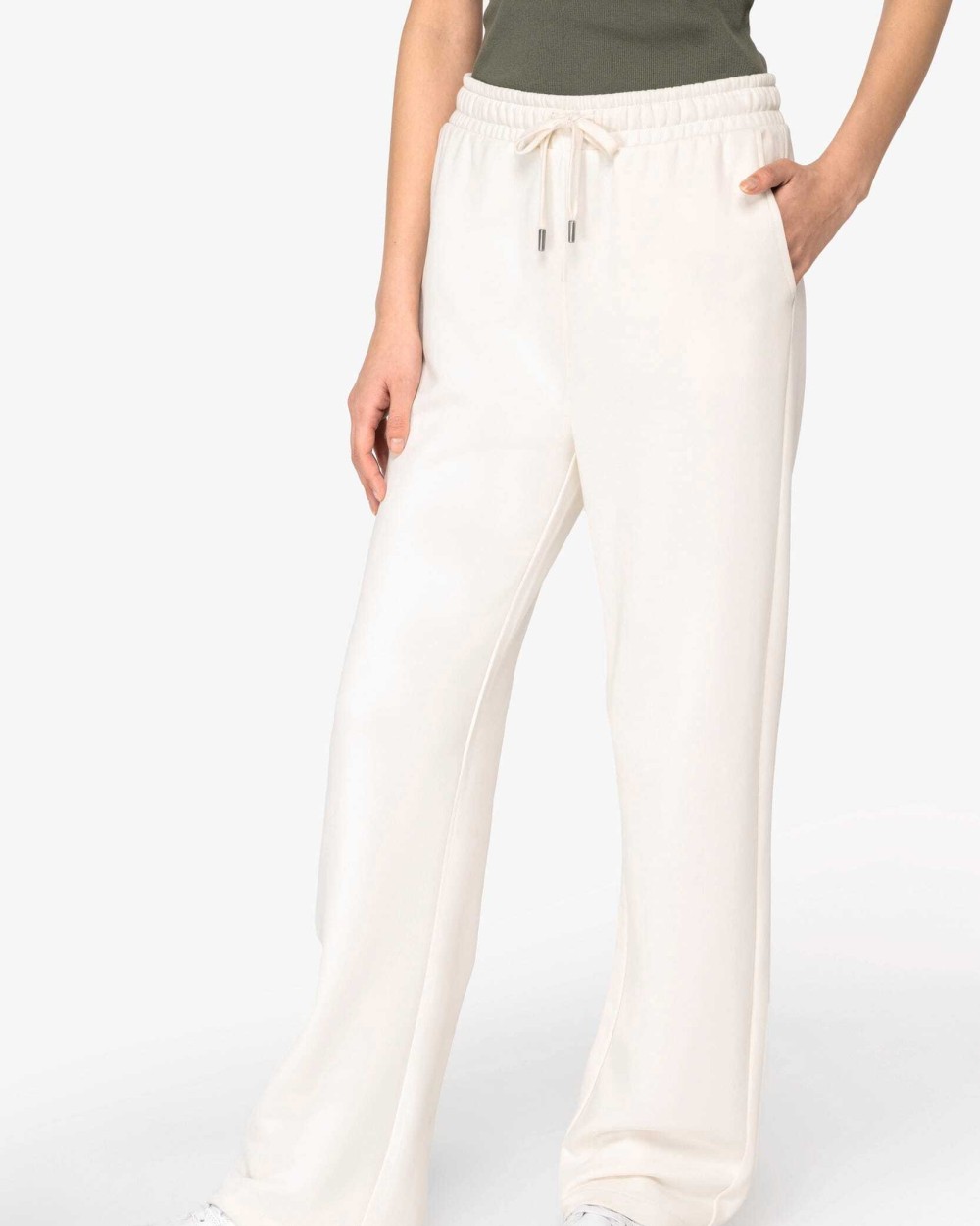 Pantalons personnalisable NATIVE SPIRIT Pantalon de jogging écoresponsable ample French Terry femme
