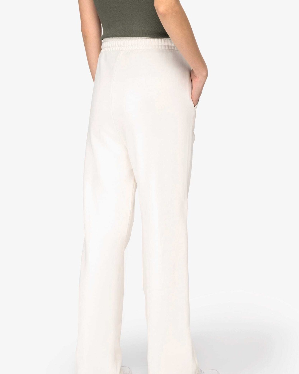 Broeken NATIVE SPIRIT Ecologische wijde joggingbroek voor dames in French Terry voor bedrukking &amp; borduring