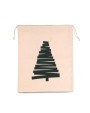 Sacs & Bagagerie personnalisable KIMOOD Sac coton à cordon motif sapin