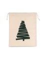 Sacs & Bagagerie personnalisable KIMOOD Sac coton à cordon motif sapin