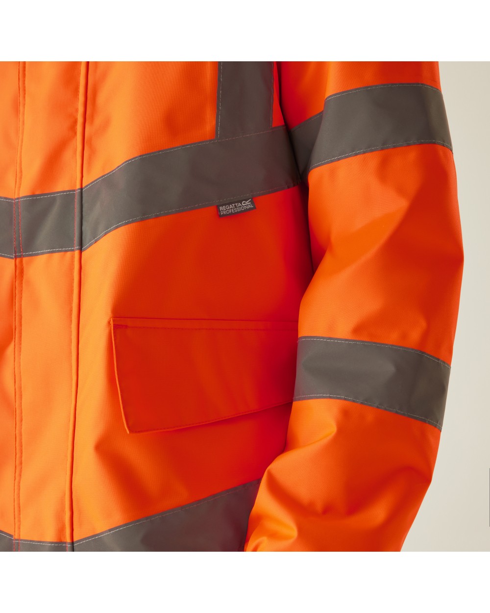 Vestes personnalisable REGATTA Hi-Vis Pro Contract Dover Parka Jacket