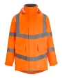 Jassen REGATTA Hi-Vis Pro Contract Dover Parka Jacket voor bedrukking &amp; borduring