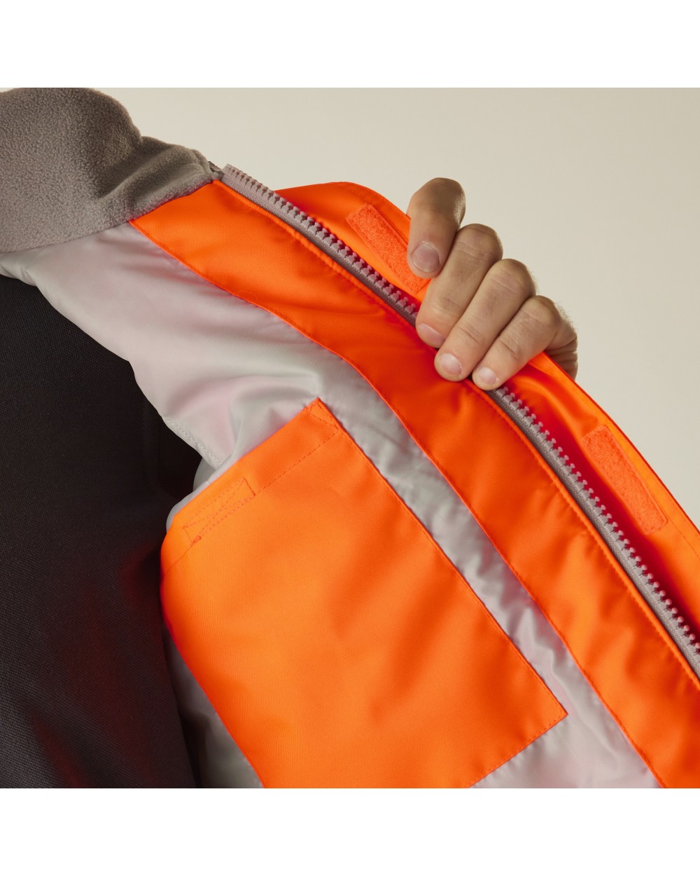 Vestes personnalisable REGATTA Hi-Vis Pro Contract Dover Parka Jacket