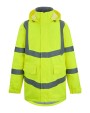 Jassen REGATTA Hi-Vis Pro Contract Dover Parka Jacket voor bedrukking &amp; borduring