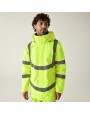 Jassen REGATTA Hi-Vis Pro Contract Dover Parka Jacket voor bedrukking &amp; borduring