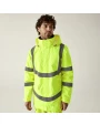 Jassen REGATTA Hi-Vis Pro Contract Dover Parka Jacket voor bedrukking &amp; borduring