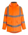 Jassen REGATTA Hi-Vis Pro Contract Dover Parka Jacket voor bedrukking &amp; borduring