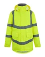 REGATTA Hi-Vis Pro Contract Dover Parka Jacket Jacken personalisierbar