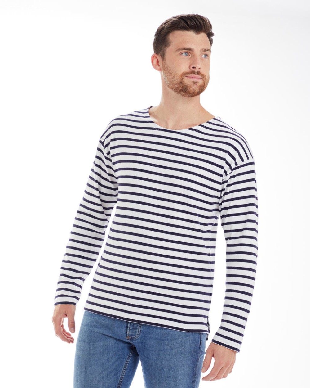 T-shirts MANTIS ONE BRETON TOP voor bedrukking &amp; borduring