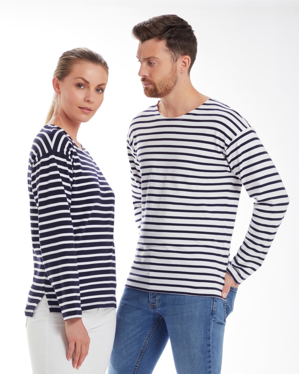 T-shirts MANTIS ONE BRETON TOP voor bedrukking &amp; borduring