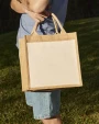 WESTFORDMILL COTTON PUCKET JUTE MIDI TOTE Tote Bags personalisierbar