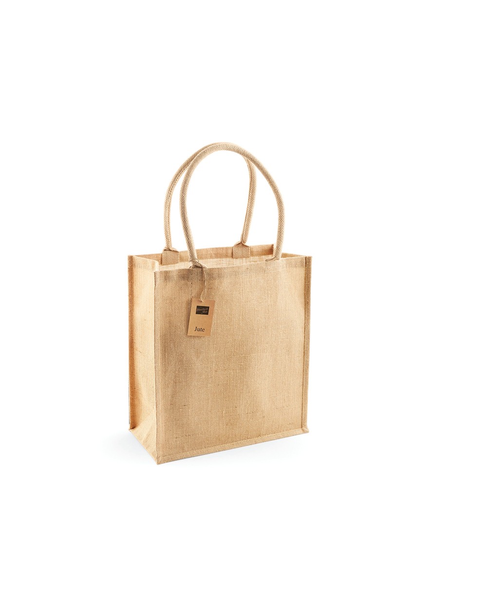 Tote bags WESTFORDMILL JUTE BOUTIQUE SHOPPER voor bedrukking &amp; borduring