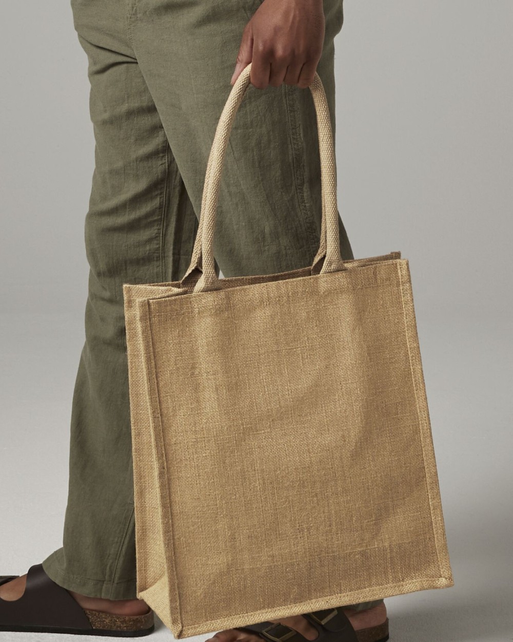 Tote bags personnalisable WESTFORDMILL JUTE BOUTIQUE SHOPPER
