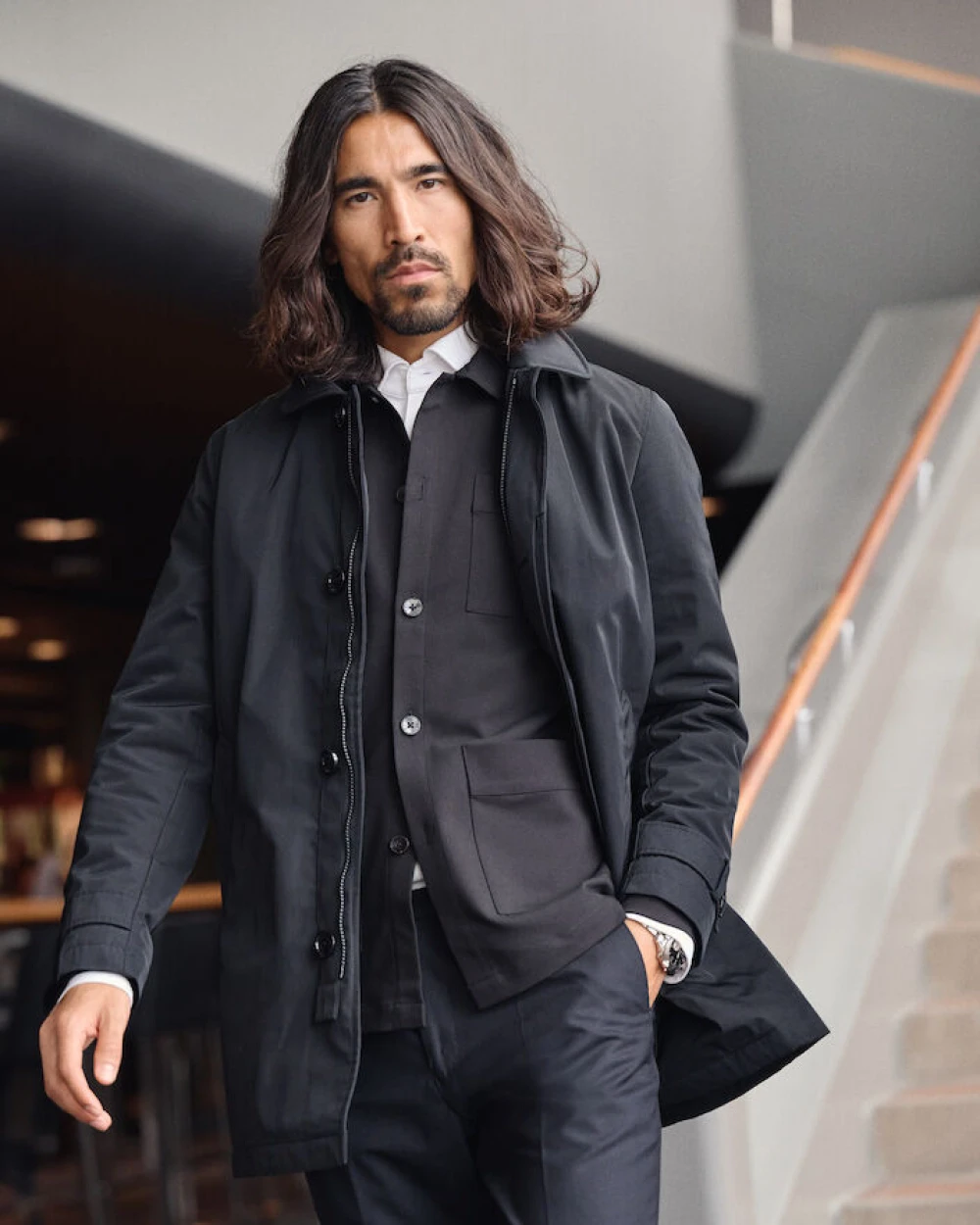 Vestes personnalisable J. HARVEST & FROST The Car Coat Veste Hommes