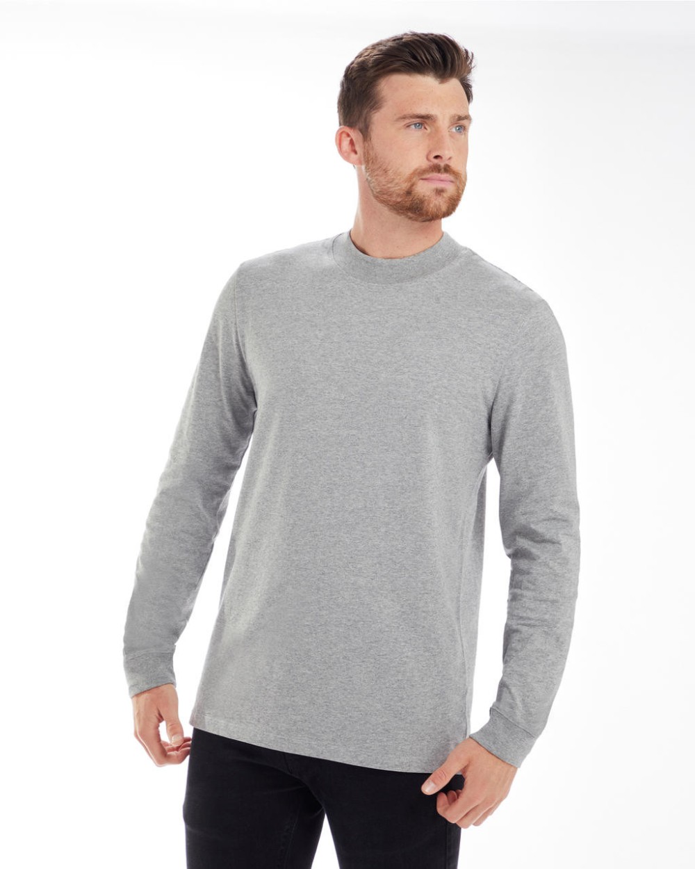 T-shirts MANTIS ESSENTIAL HEAVY LONG SLEEVE T voor bedrukking &amp; borduring