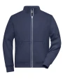 Jassen JAMES & NICHOLSON Men´s Doubleface Work Jacket -SOLID- voor bedrukking &amp; borduring