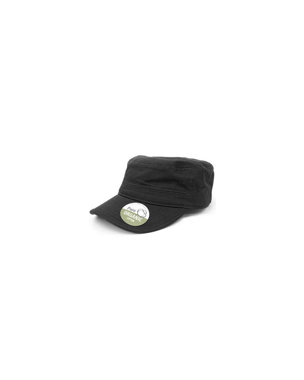 BRAIN WAVES Organic Cotton Army Cap Washed Kappen personalisierbar