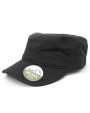 BRAIN WAVES Organic Cotton Army Cap Washed Kappen personalisierbar