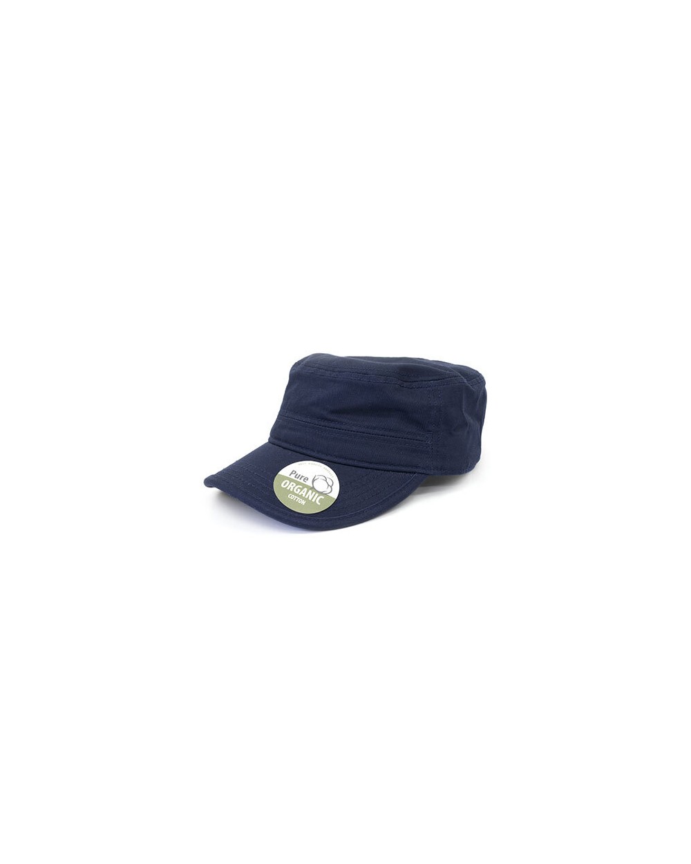Petjes BRAIN WAVES Organic Cotton Army Cap Washed voor bedrukking &amp; borduring