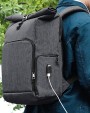 Tassen & Zakken QUADRA Q-TECH CHARGE ROLL-TOP BACKPACK voor bedrukking &amp; borduring