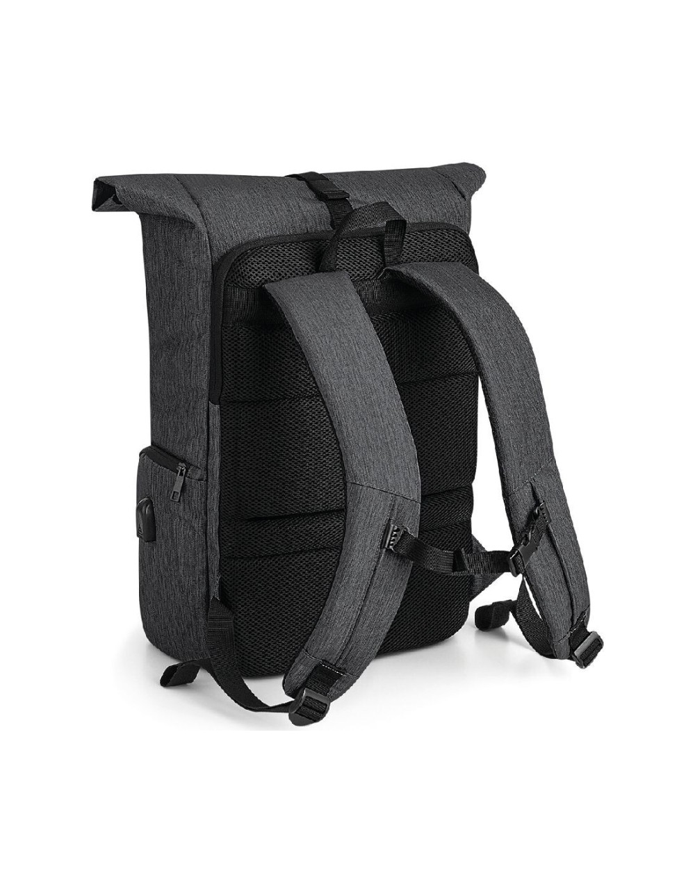 Tassen & Zakken QUADRA Q-TECH CHARGE ROLL-TOP BACKPACK voor bedrukking &amp; borduring