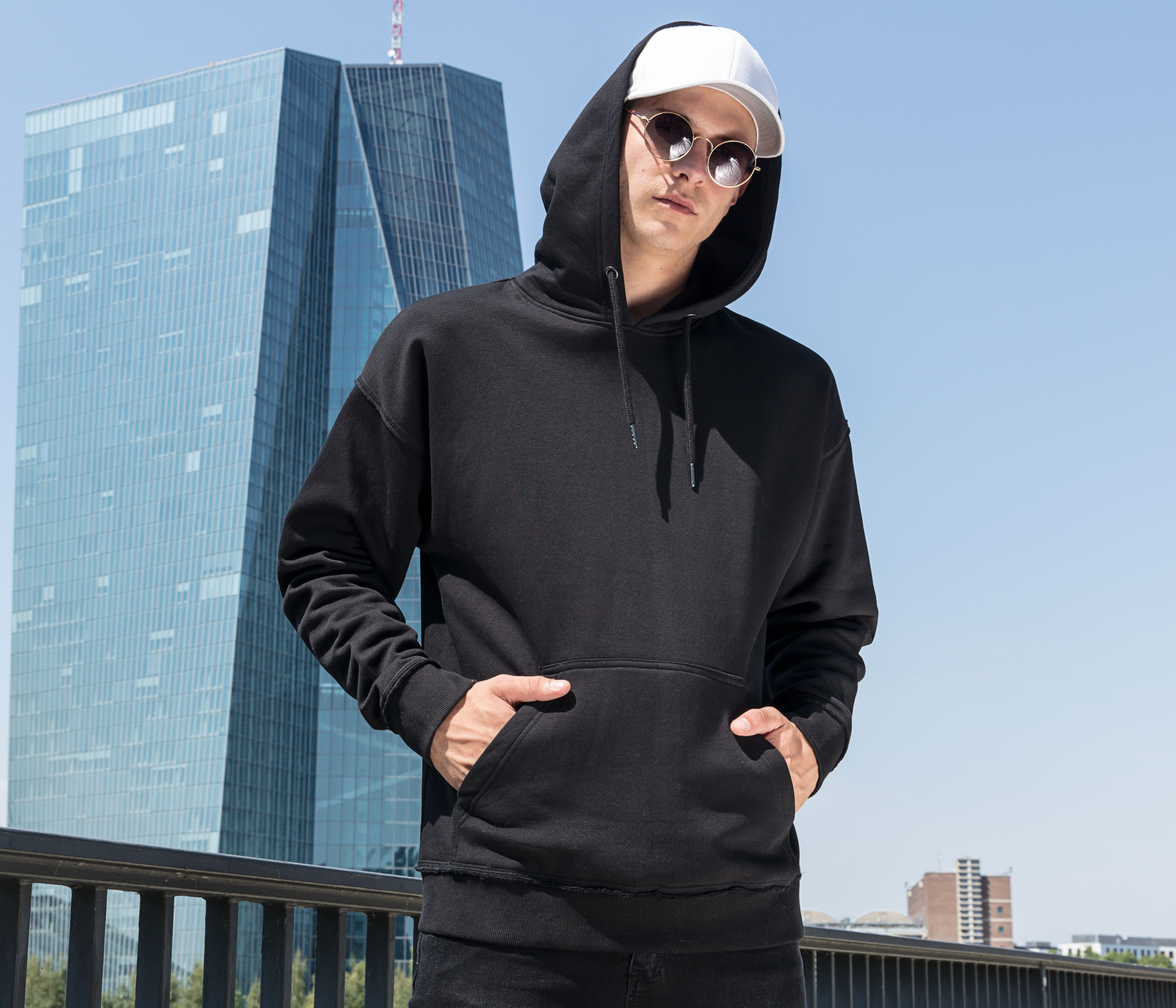 Sweat-shirts personnalisable BUILD YOUR BRAND OVERSIZE HOODY