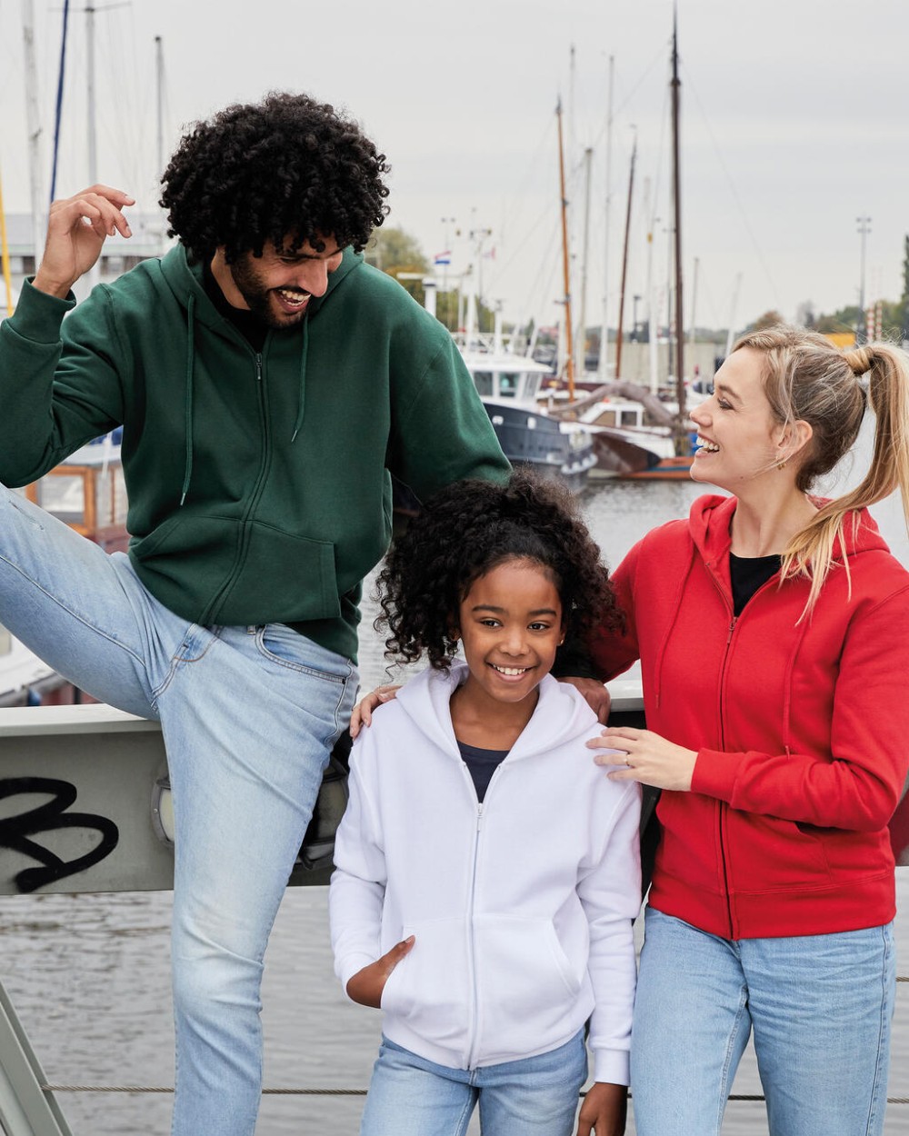 Sweaters & hoodies SG CLOTHING Hooded Full Zip Women voor bedrukking &amp; borduring