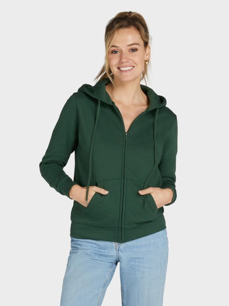 Sweat-shirts à personnaliser SG CLOTHING Hooded Full Zip Women 