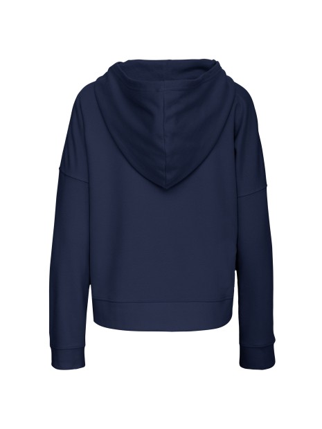 KARIBAN Sweat-shirt capuche Bio femme /api/colors/b68891a9-1d28-4f7a-8deb-775c45027afd personnalisable