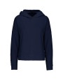 Sweaters & hoodies KARIBAN Bio lounge damessweater met capuchon voor bedrukking &amp; borduring
