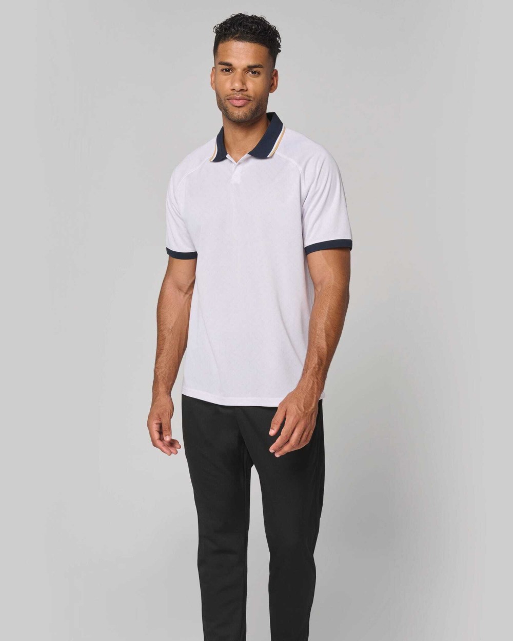 PROACT Unisex-Lifestyle-Trikot mit Polokragen T-Shirts personalisierbar