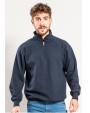 Sweaters & hoodies VESTI SWEAT ZIP NECK voor bedrukking &amp; borduring