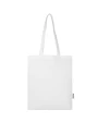 Tote bags 4DO Madras Blend draagtas van 140 g/m² GRS gerecycled katoen 7 l voor bedrukking &amp; borduring