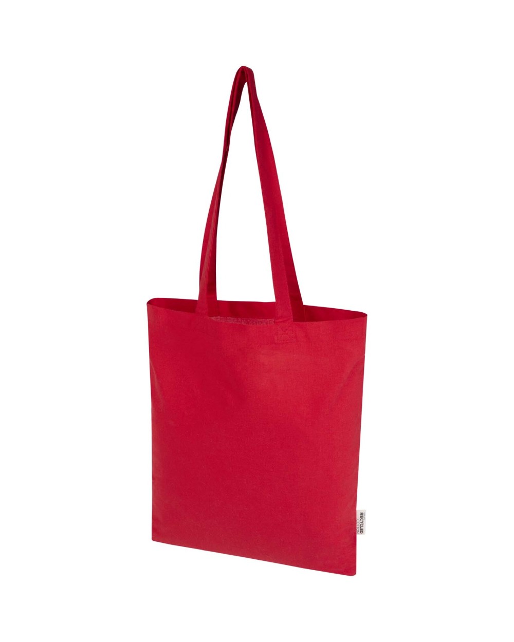 4DO Madras Blend 140 g/m² Tragetasche aus GRS-recycelter Baumwolle 7L Tote Bags personalisierbar