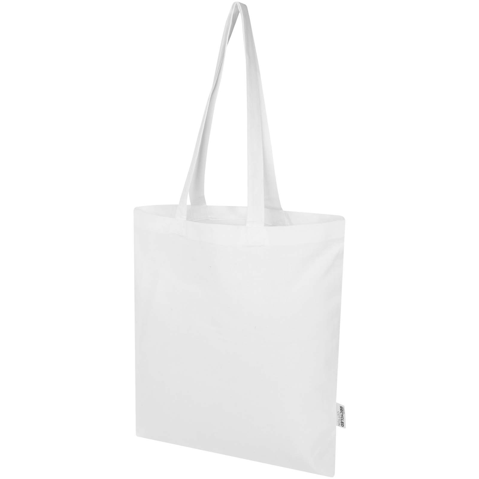 Tote bags personnalisable 4DO Sac shopping Madras Blend en coton recyclé GRS 140 g/m²