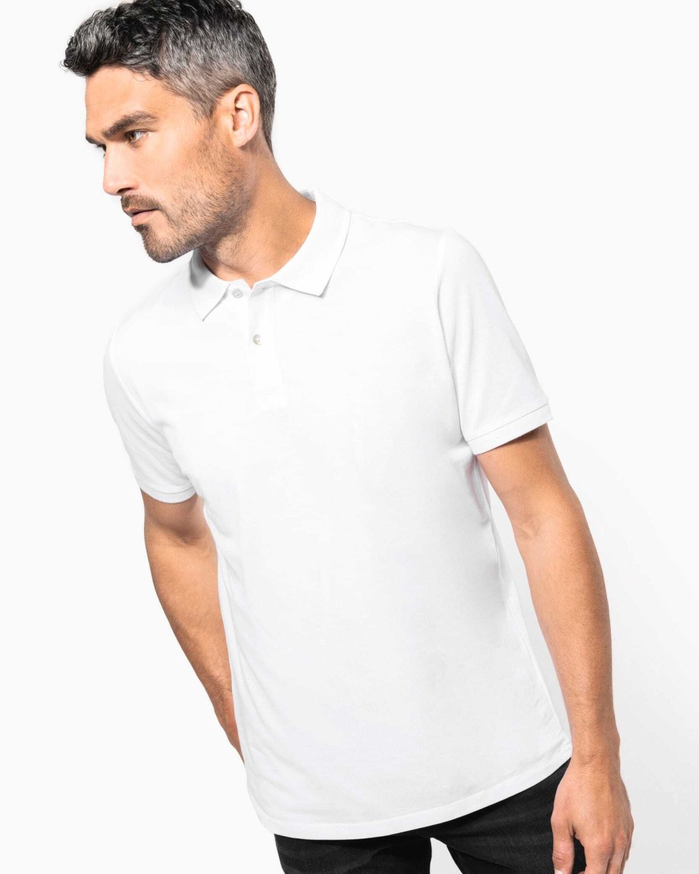 KARIBAN Herren-Kurzarm-Polohemd Supima® Poloshirts personalisierbar