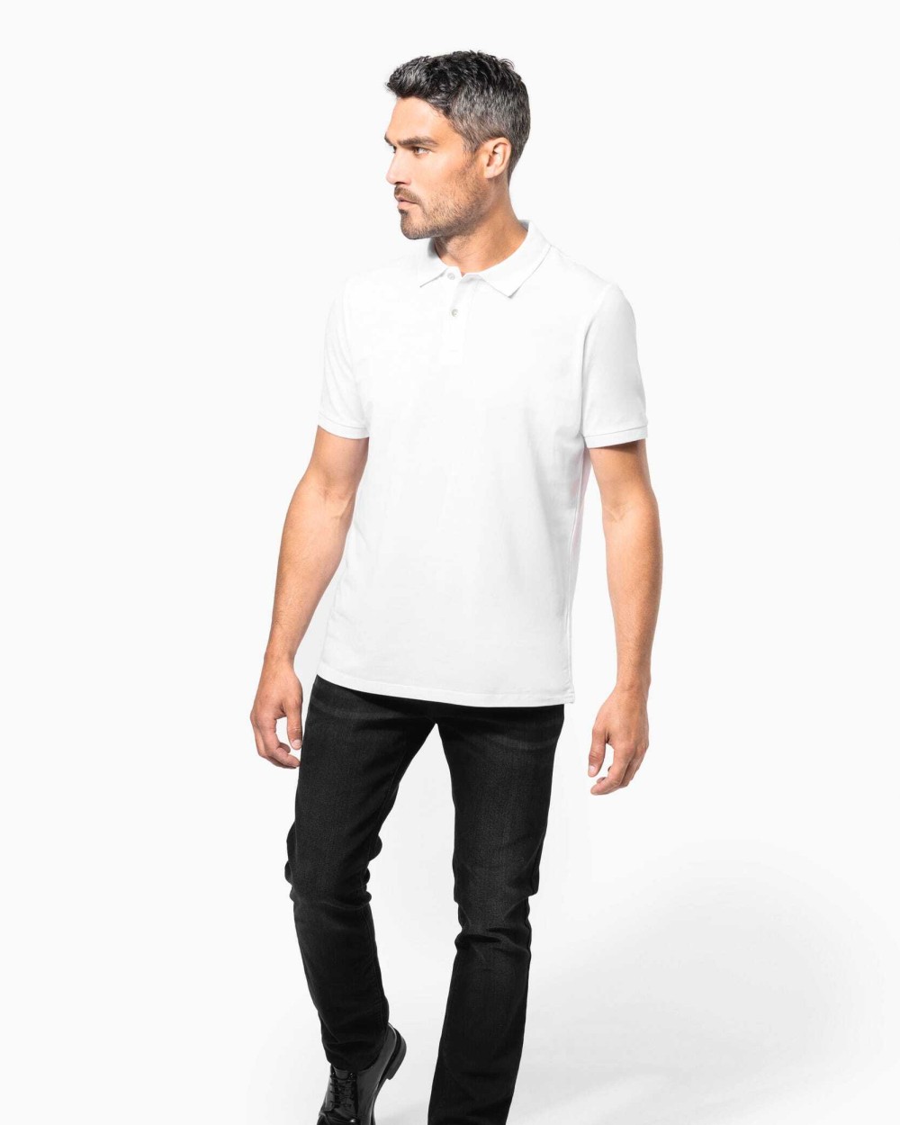 Polo's KARIBAN Herenpolo Supima® korte mouwen voor bedrukking &amp; borduring