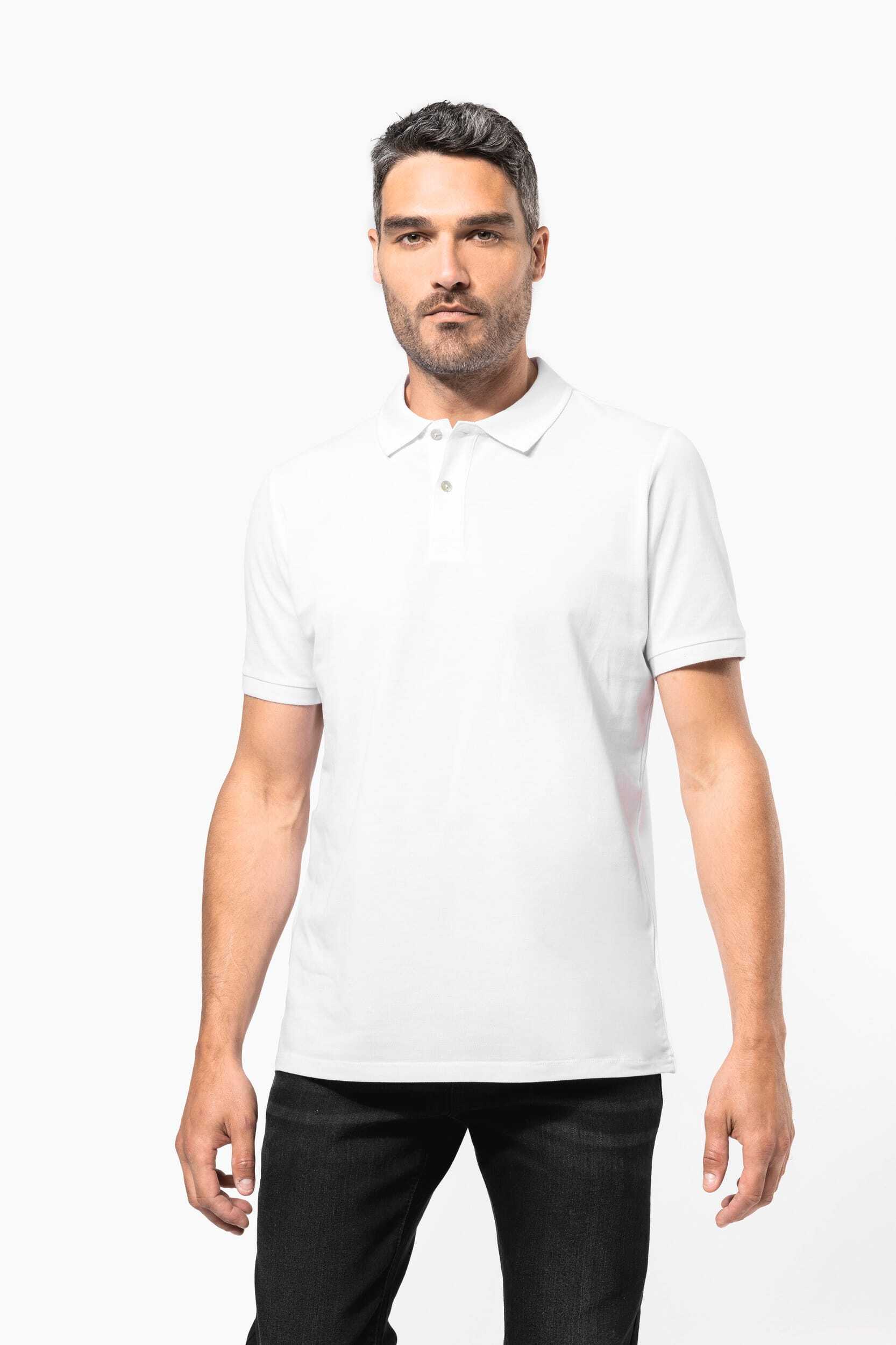 Polos personnalisable KARIBAN Polo Supima® manches courtes homme