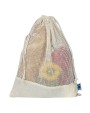 Tassen & Zakken PRINTWEAR Fairtrade Cotton Mesh Bag voor bedrukking &amp; borduring