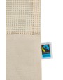 Tassen & Zakken PRINTWEAR Fairtrade Cotton Mesh Bag voor bedrukking &amp; borduring
