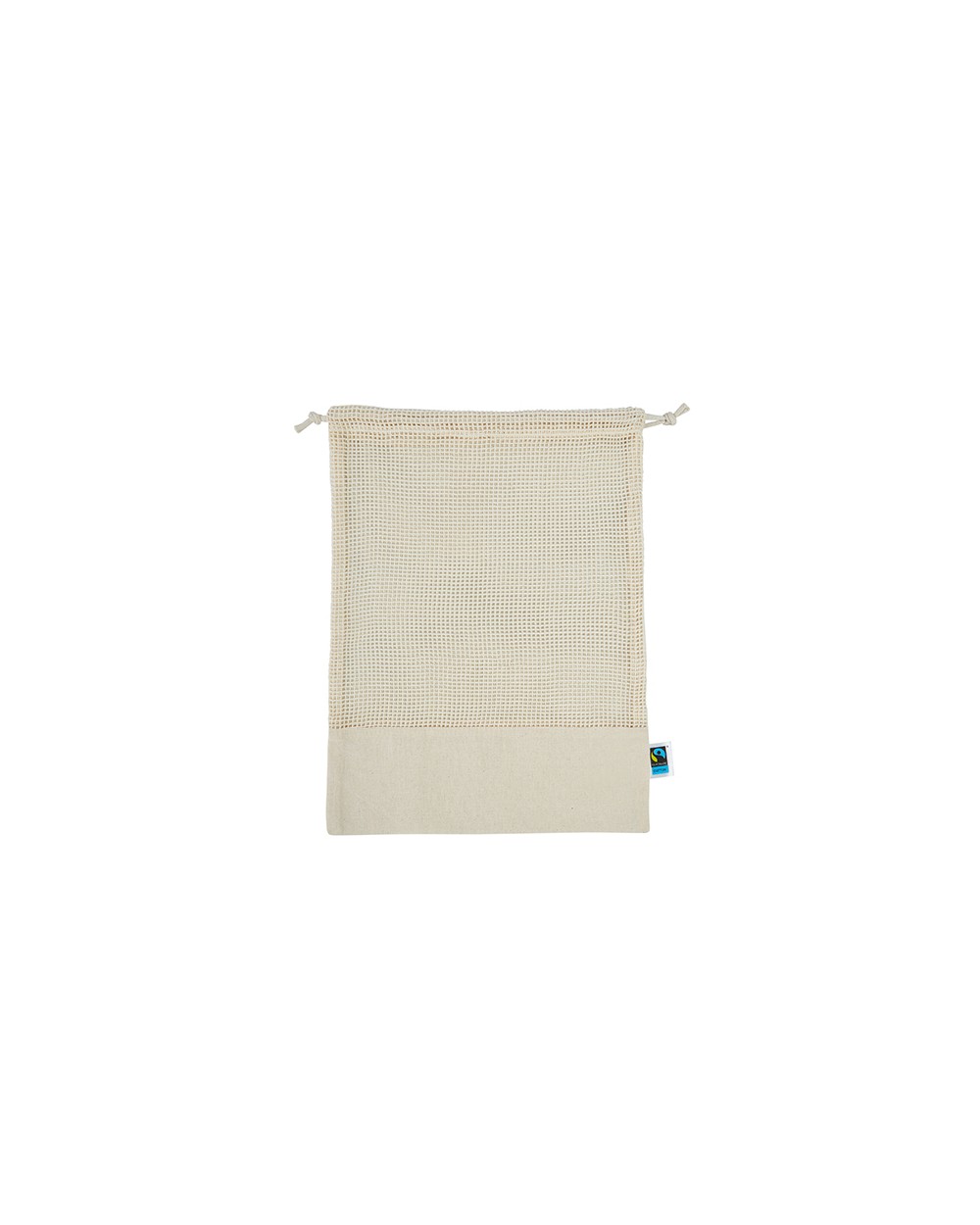 Tassen & Zakken PRINTWEAR Fairtrade Cotton Mesh Bag voor bedrukking &amp; borduring