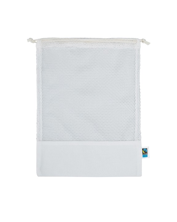 PRINTWEAR Fairtrade Cotton Mesh Bag Taschen personalisierbar