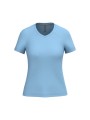 KARIBAN T-shirt col V manches courtes femme /api/colors/549fa598-8d61-4fa2-82ad-90f4d2ec39ab personnalisable