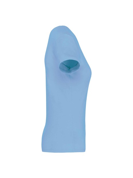 KARIBAN T-shirt col V manches courtes femme /api/colors/6bb91e52-ac56-460a-94b4-197b9b4f0b00 personnalisable