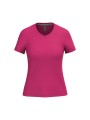KARIBAN T-shirt col V manches courtes femme /api/colors/0327c765-dd20-409c-911d-31f7a9b4c2f5 personnalisable