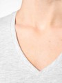 T-Shirts à personnaliser KARIBAN T-shirt col V manches courtes femme 