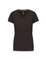 KARIBAN T-shirt col V manches courtes femme /api/colors/348793eb-28eb-4f76-a178-c9d729b20ff5 personnalisable